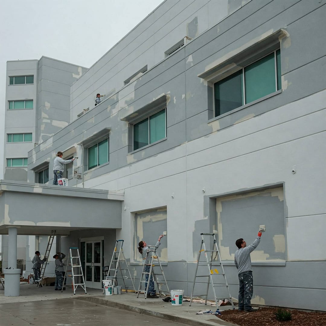 commercial painting for healthcare facilities