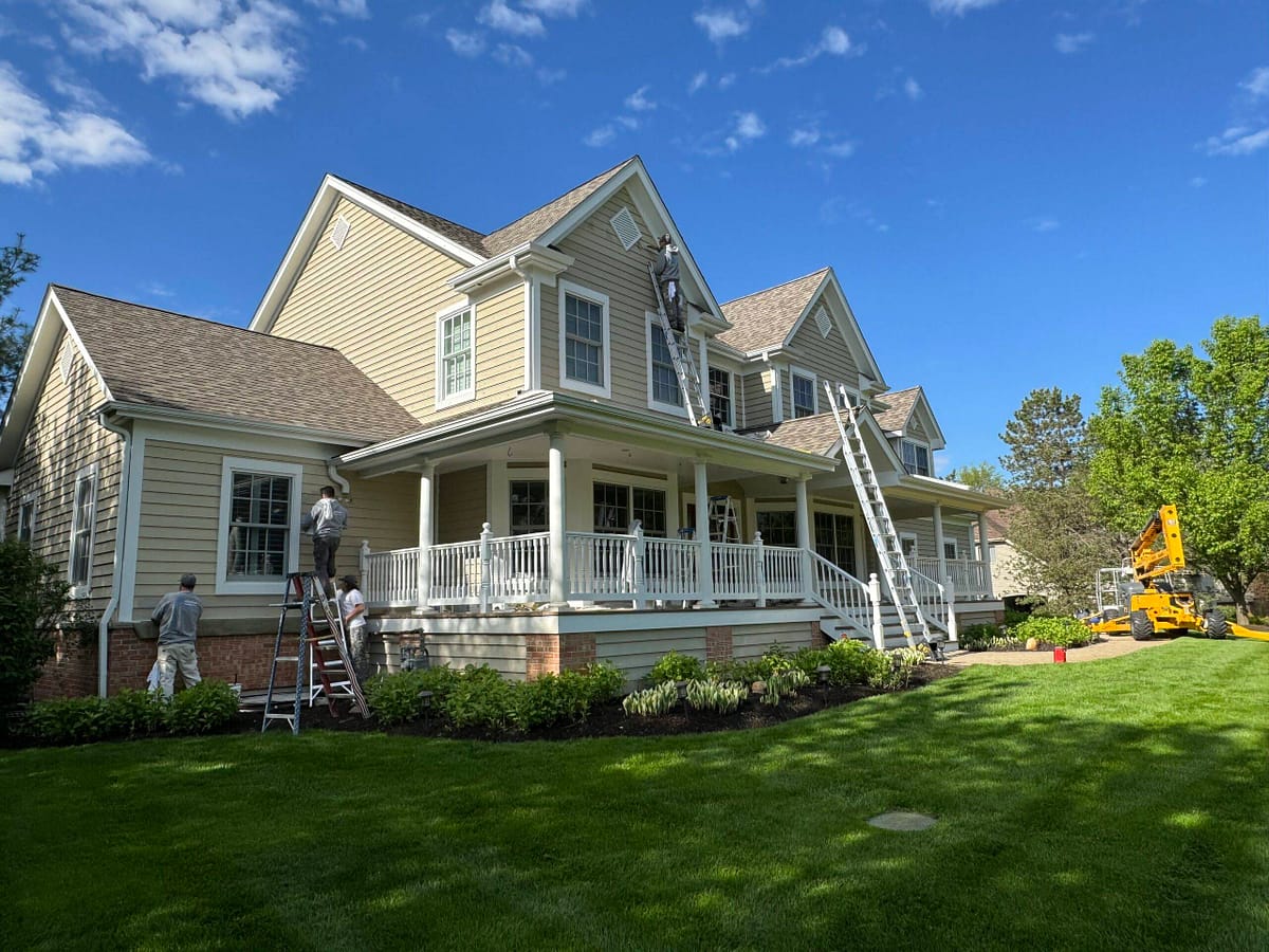 house painting in McHenry, Illinois