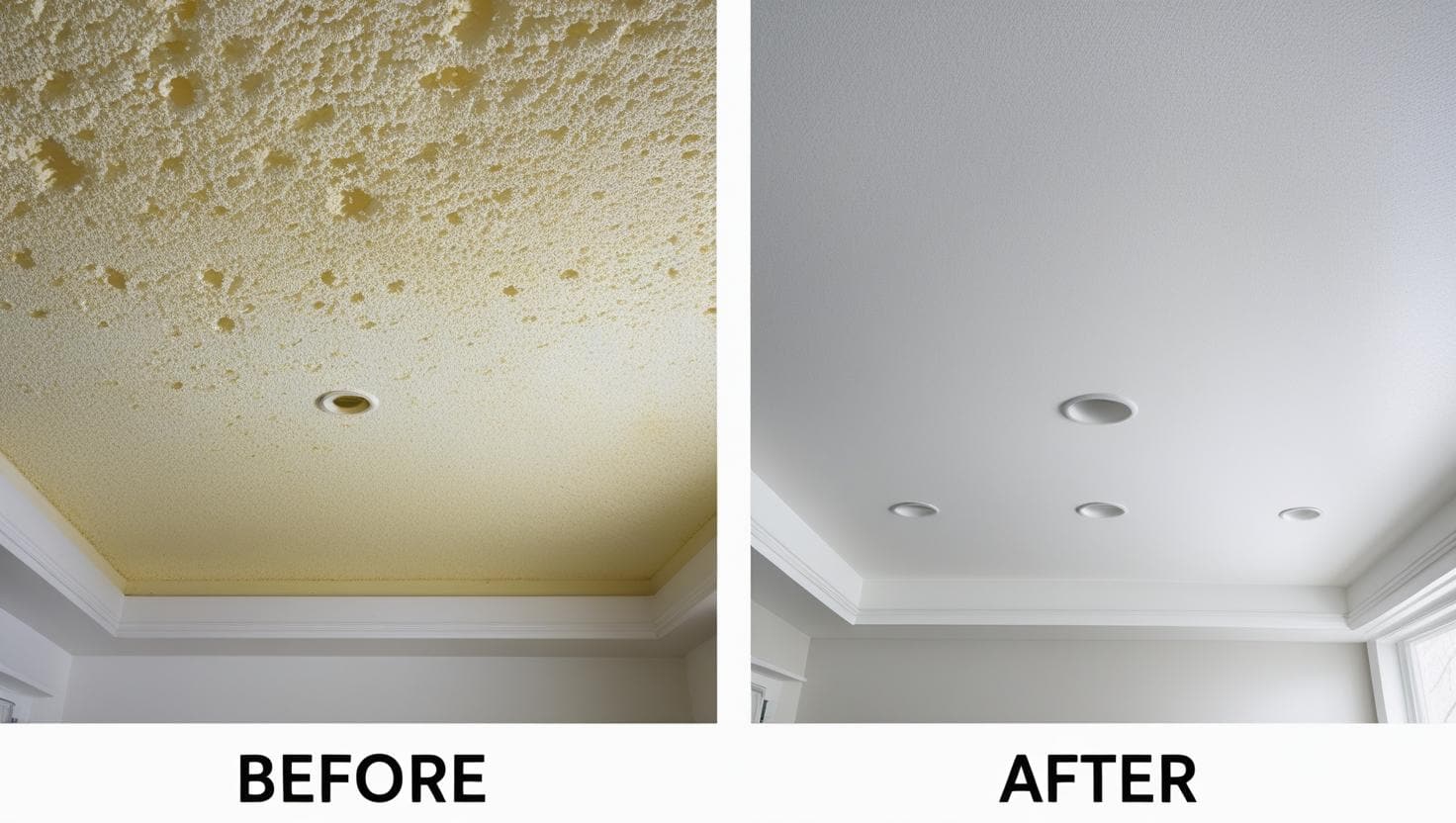 popcorn ceiling removal in McHenry, IL